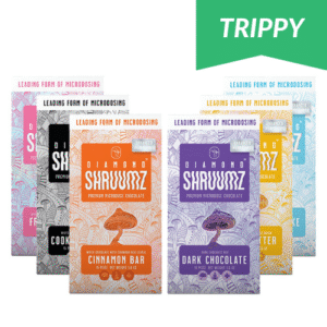 Diamond Shruumz - Mushroom Microdose Chocolate Bars