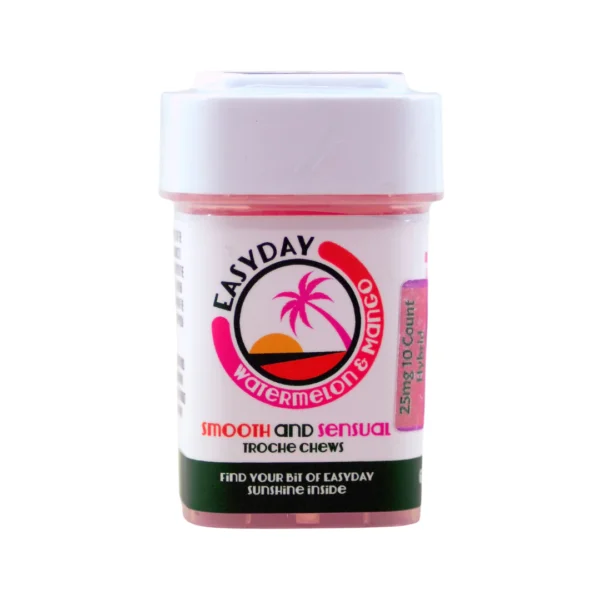 Smooth & Sensual Watermelon Mango Up and Focus Gummy - 250mg